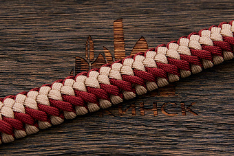 Браслет "Spikelet" beige, размер L