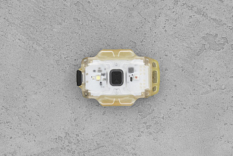 Фонарь Armytek Crystal (жёлтый), холодный свет, красный свет