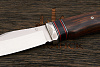 Нож туристический Геннадия Дедюхина Балем, клинок 130мм, сталь M398, рукоять дерево - фото №4