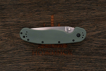 Складной нож Ontario RAT-1, сталь D2, рукоять нейлон оливковый