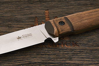 Нож тактический Kizlyar Supreme Sturm, клинок 119мм, сталь AUS-8, рукоять орех