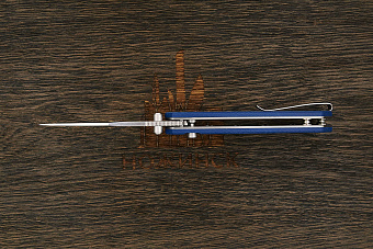 Нож складной QSP Grebe, клинок 80мм, сталь Sandvik 14C28N, рукоять микарта