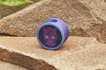 Бусина на темляк «Хання» фиолетовая