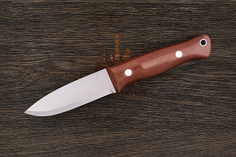 Нож для бушкрафта Beaver knife America, клинок 110мм, сталь Х12МФ