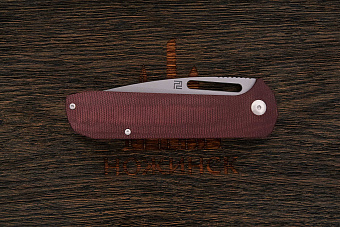 Нож складной Artisan Arion, клинок 92мм, сталь CPM S35VN, рукоять микарта/титан