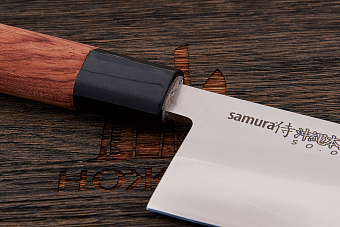 Нож кухонный Samura деба традиционный японский 170мм, сталь AUS-8, рукоять дерево