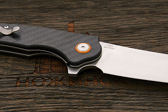 Нож складной CJRB Crag, клинок 87мм, сталь AR-RPM9, рукоять карбон