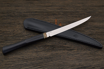 Нож туристический Дмитрия Пудова ЯпоноПика, клинок 146мм, сталь Х12МФ