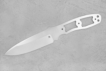 Клинок для ножа, модель "Акула" из стали Х12МФ 60-61HRC