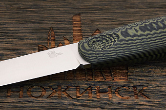 Финский нож Owl knife North-SF, сталь CPR, рукоять G10 черно-оливковый