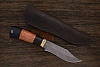 Нож туристический Эльбрус Егерь, клинок 140мм, дамаск - фото №2