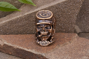 Бусина на темляк Конфедерат от мастерской Крымская бронза