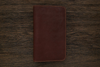 Полноразмерный портмоне 190×115мм с ножом коричневый