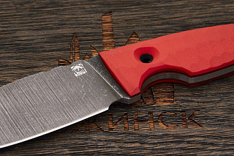 Нож туристический Lizard knives, клинок 95мм, сталь PGK, рукоять G-10 красный