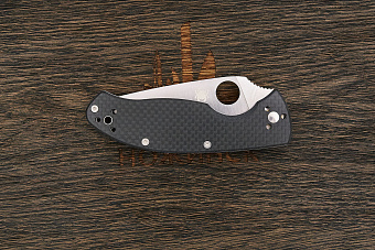 Складной нож Spyderco Tenacious, сталь 8Cr13MoV, рукоять карбон
