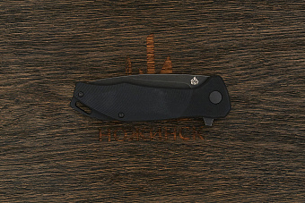 Нож складной QSP Raven, клинок 86мм, сталь D2 BW, рукоять G10 чёрный