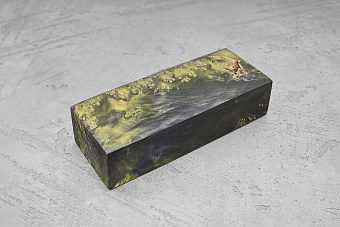 Кап клёна стабилизированный двухцветный Т26