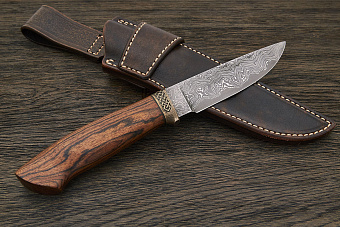 Авторский разделочный нож, сталь ламинат