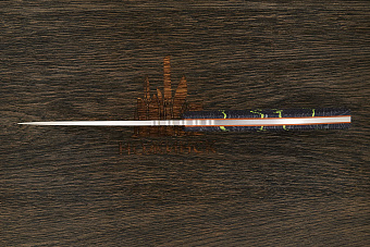 Нож туристический Lizard knives, клинок 130мм, сталь AUS-10Co, рукоять микарта, ножны чёрные