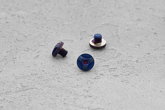 Винт М4x4, нержавеющая сталь, декоративная головка v1.3 TORX