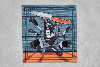 Хэнк EDC платок Ponomarev Forge MOYO 3.0, 23×23см