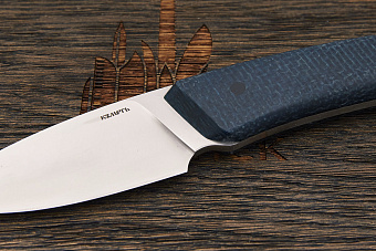 Разделочный нож Къметь Муха, сталь M398, рукоять микарта