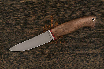 Туристический нож Мастерской Чебуркова Егерь, клинок 123мм, сталь Х12МФ