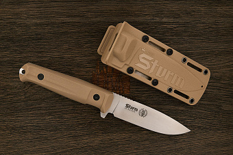 Нож тактический Kizlyar Supreme Sturm, клинок 119мм, сталь AUS-10Co, рукоять G10