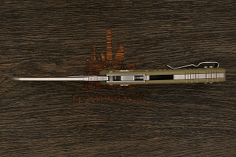 Складной нож Microtech MSI, сталь M390, рукоять G10 зеленый