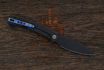 Складной нож We Knife Upshot (limited edition #363 of 410), сталь CPM-20CV, рукоять титан