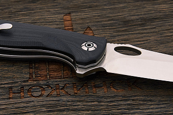 Нож складной QSP Gavial, клинок 102мм, сталь D2, рукоять G10 чёрный