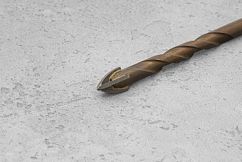 Сверло многофункциональное, 4 твердосплавные напайки 5,0мм