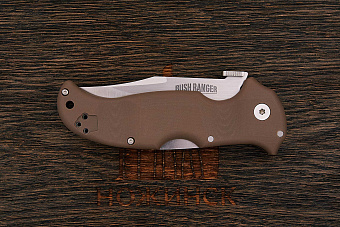 Складной нож Cold Steel Bush ranger, сталь CPM S35VN, рукоять G10