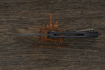 Нож складной QSP Raven, клинок 86мм, сталь D2, рукоять G10 чёрный