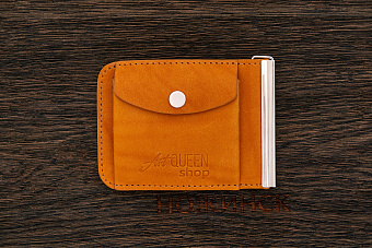 Кошелек с зажимом для денег и ножом, с отделом для монет