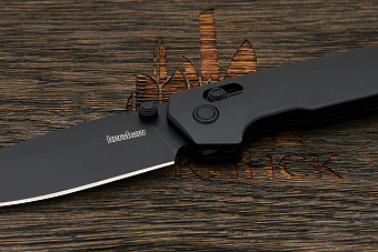 Складной нож Kershaw Iridium, сталь D2 blackwash, рукоять алюминий