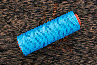 Нить вощеная 1,0мм. Гамма-7 (голубая)