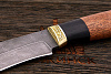 Нож туристический Эльбрус Егерь, клинок 140мм, дамаск - фото №4