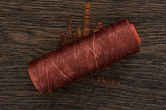 Нить вощеная 1,0мм. Гамма-3 (коричневая)