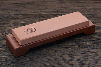 Камень точильный водный 176×52×15мм #1000 с подставкой