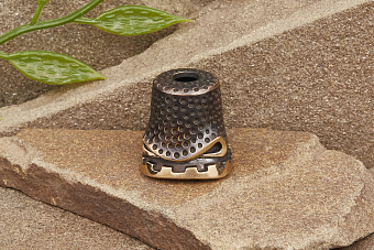 Бусина для темляка Рубль (биметалл) от мастерской Братьев Пешковых