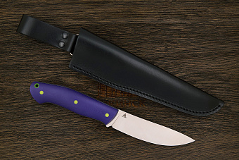 Нож разделочный UralEDC КрейсерЪ, клинок 118мм, сталь AR-RPM9, рукоять G-10