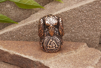 Бусина на темляк Кольцо Одина от мастерской Крымская бронза