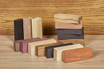 Лот №1. Дерево для рукоятей, с дефектами или нестандартного размера