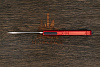Автоматический складной нож Microtech Ultratech T/E, сталь M390, рукоять алюминий красный - фото №3