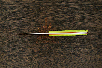 Нож туристический Lizard knives, клинок 105мм, сталь VG-10, рукоять G-10 зелёный неон