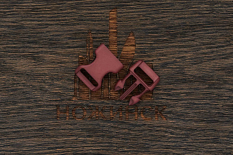 Застежка-фастекс 23×40мм. Гамма-3 (марун)