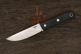 Нож туристический Южный крест Росомаха, клинок 130мм, сталь VG-10, рукоять текстолит чёрный