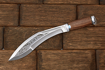 Кукри АиР Джунгли, клинок 275 мм, рукоять орех/алюминий