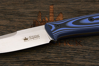 Нож туристический Kizlyar Supreme Colada, клинок 100мм, сталь AUS-10Co, рукоять G10
